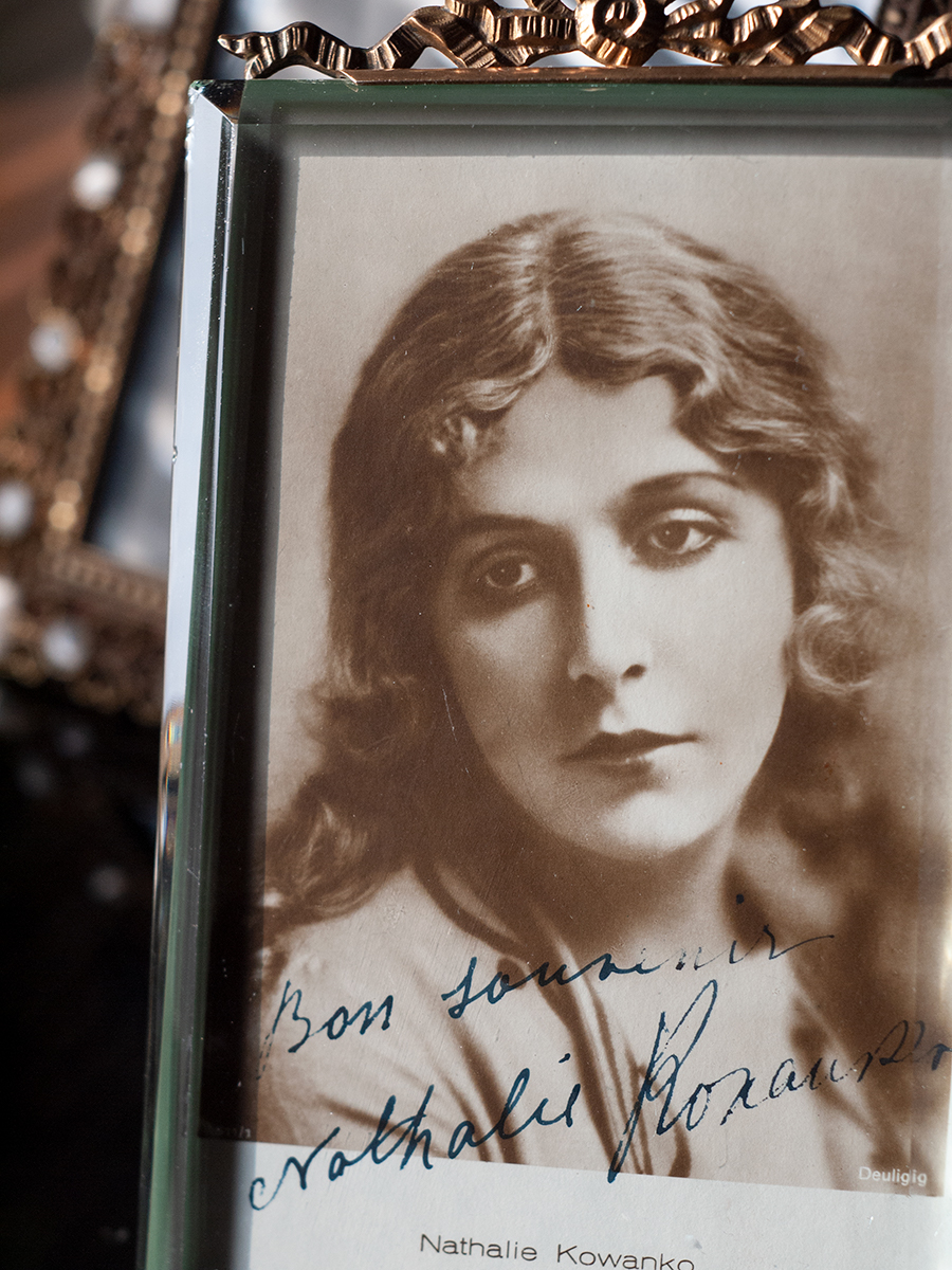 Nathalie Kovanko 1920s Autographed Postcard