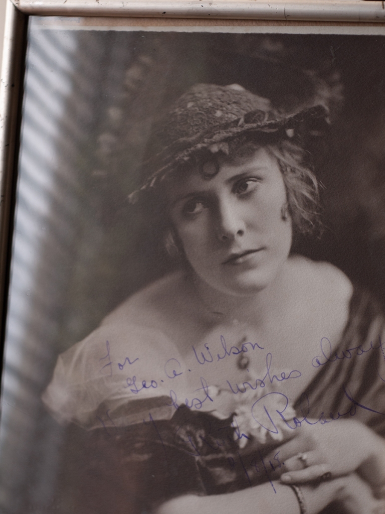 Ruth Roland 1915 Inscribed Photo